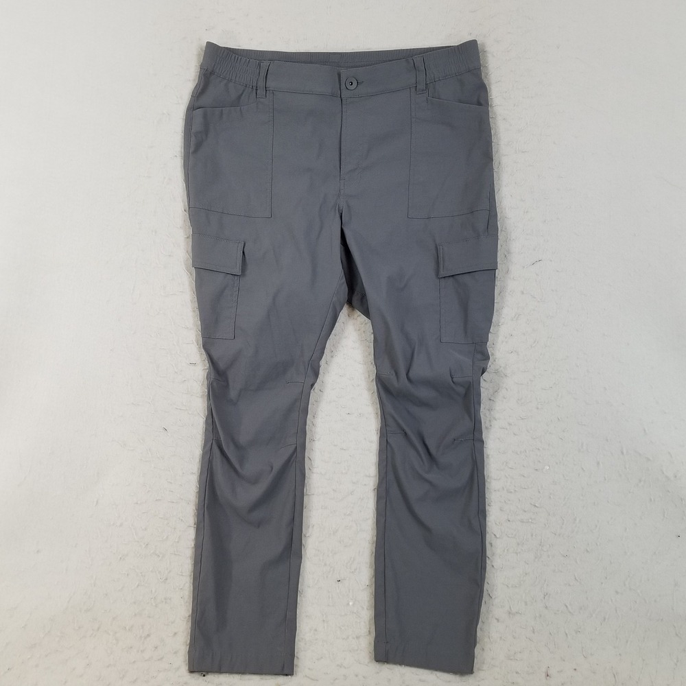 Mountain Equipment Company Cargo Pants Womens XL Grey Hiking Outdoor Stretch